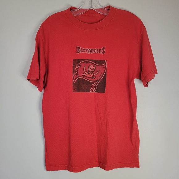 Buccaneers Fro Bro's NFL Tee Red Mens Large T-Shirt - Picture 7 of 7